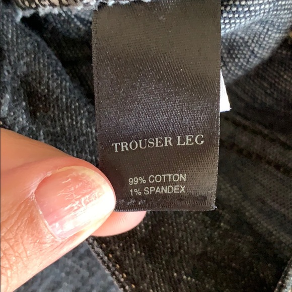 B2GOFREE 🍭WHBM Black Trouser Jeans Sz 2S - Picture 7 of 7